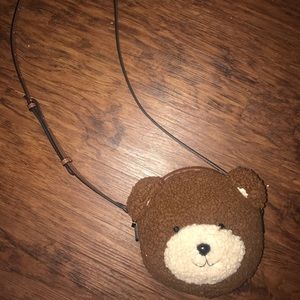 Aldo teddy bear purse